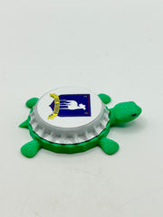 AFC Richmond (Ted Lasso) - Bottle Cap Magnet Turtle Shell Shocked Art