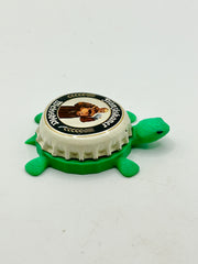 Franziskaner Weissbier (Vintage Beige) - Bottle Cap Magnet Turtle Shell Shocked Art