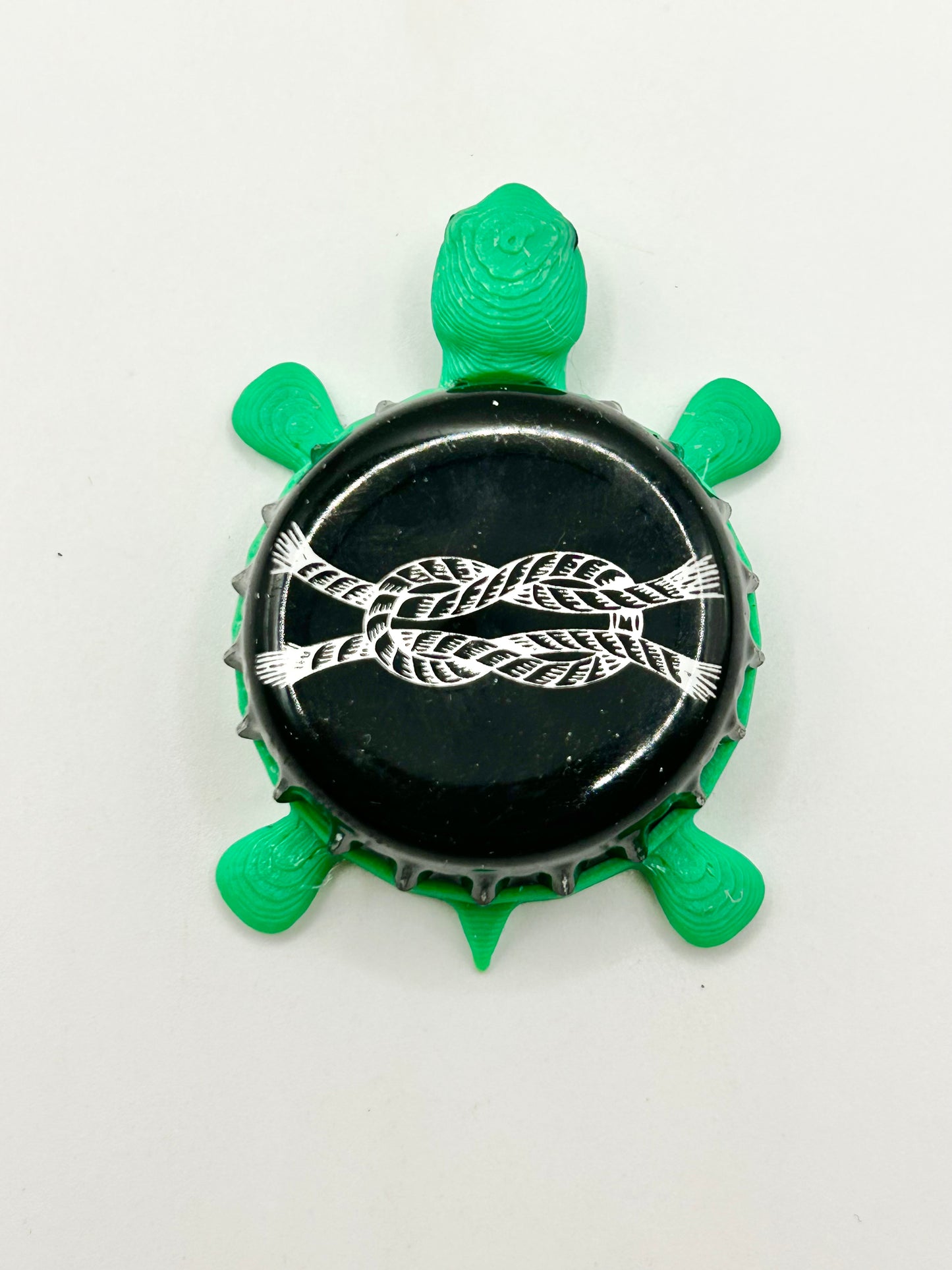 Thimble Island Brewing - Bottle Cap Magnet Turtle