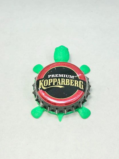 Kopparberg Premium (Red) - Bottle Cap Magnet Turtle Shell Shocked Art
