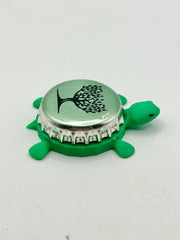 Fever Tree Ginger Beer (Light Green) - Bottle Cap Magnet Turtle Shell Shocked Art
