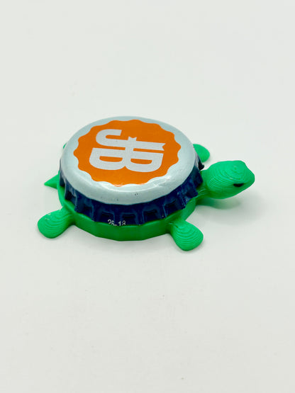 Josephsbrau Brewing (JB - Orange) - Bottle Cap Magnet Turtle Shell Shocked Art