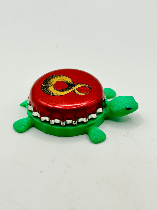 Sarvik - Saku Brewery (Estonia Beer) - Bottle Cap Magnet Turtle Shell Shocked Art