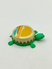 Lo-Cal Sun Wheat Ale (Bell's Beer) - Bottle Cap Magnet Turtle Shell Shocked Art