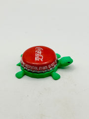 Coca Cola - Bottle Cap Magnet Turtle Shell Shocked Art