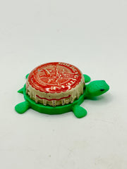 Golden Gate Ale - Bottle Cap Magnet Turtle Shell Shocked Art