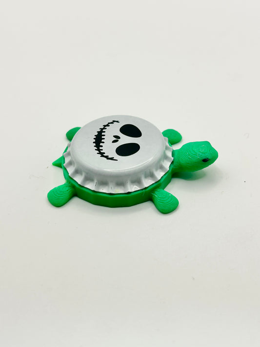 Jack Skellington - Bottle Cap Magnet Turtle