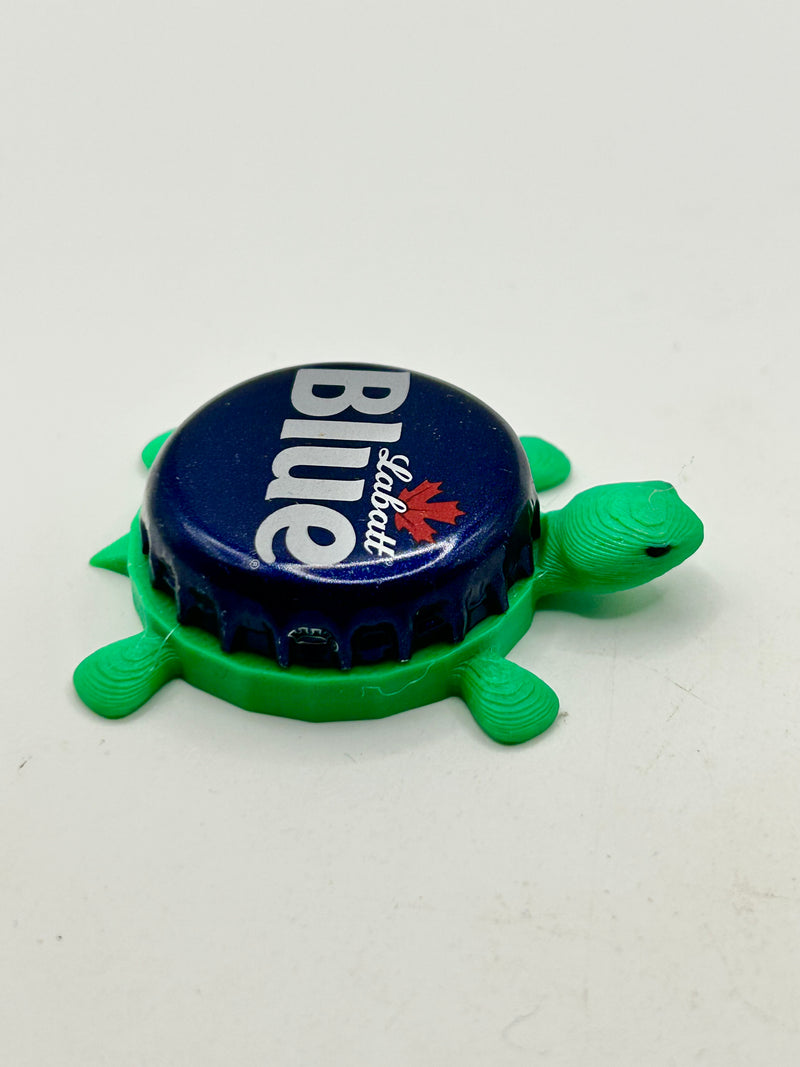 Labatt Blue (Modern) - Bottle Cap Magnet Turtle Shell Shocked Art