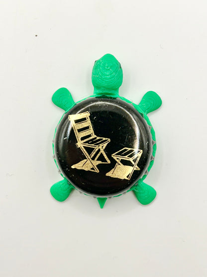 Breakside Brewery (Chair) - Bottle Cap Magnet Turtle Shell Shocked Art