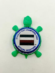 Ottawa Senators Stanley Cup Champions (1923) - Bottle Cap Magnet Turtle Shell Shocked Art