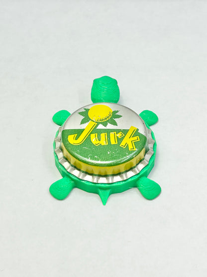 Jurk Soda (Vintage) - Bottle Cap Magnet Turtle Shell Shocked Art