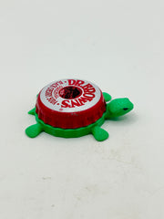 Dr Brown’s Black Cherry Soda - Bottle Cap Magnet Turtle Shell Shocked Art