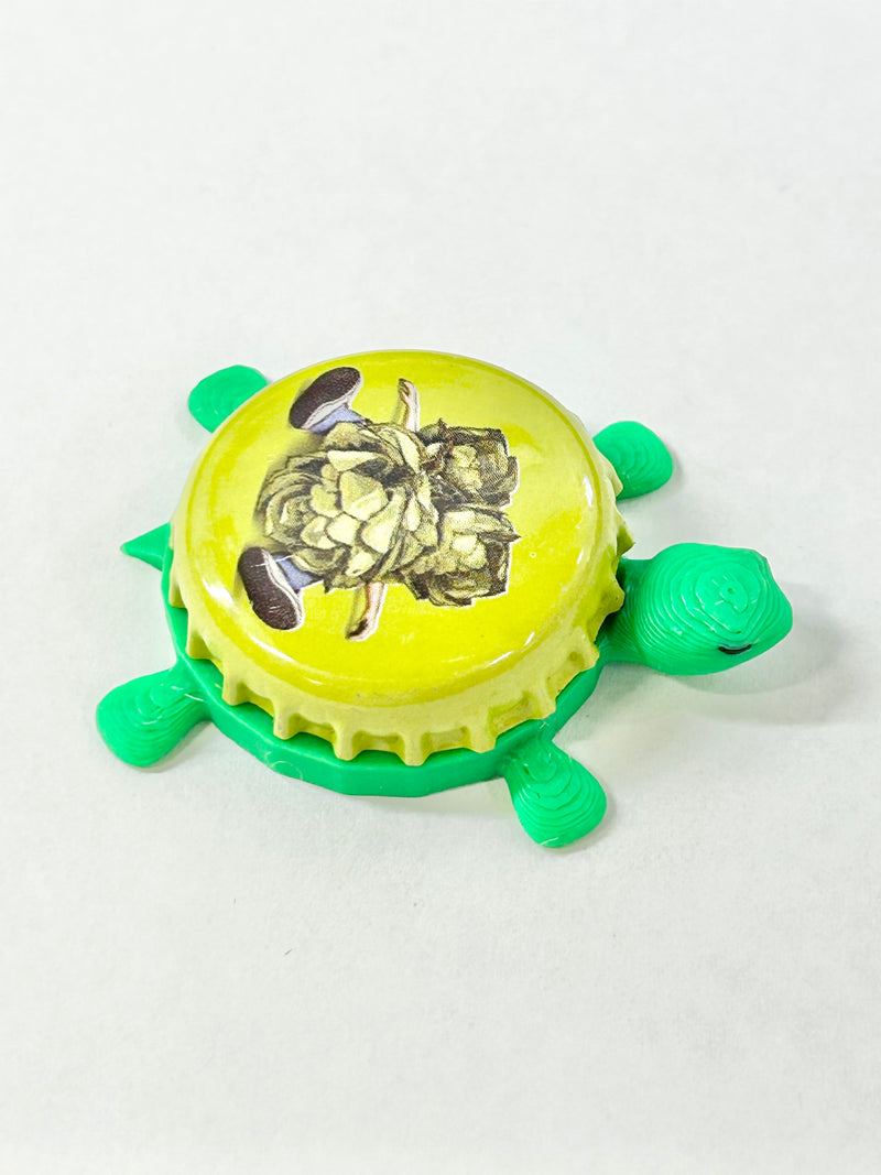 Bell's Hopslam - Bottle Cap Magnet Turtle Shell Shocked Art