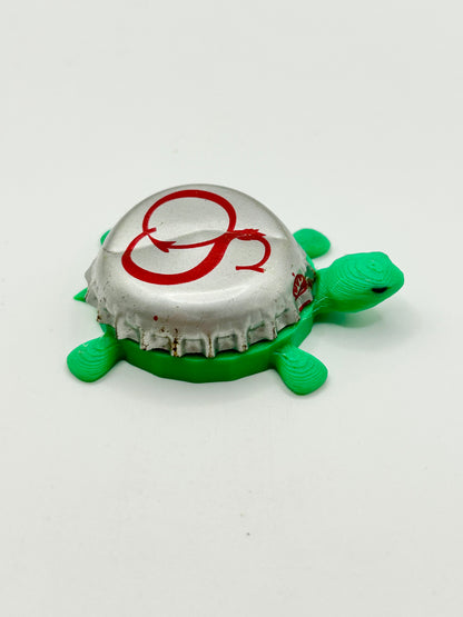 Original Sin Brewing - Bottle Cap Magnet Turtle Shell Shocked Art