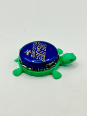 Blue Ridge Lager - Bottle Cap Magnet Turtle Shell Shocked Art