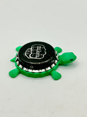 Mikes Hard Lemonade (Fist) - Bottle Cap Magnet Turtle Shell Shocked Art