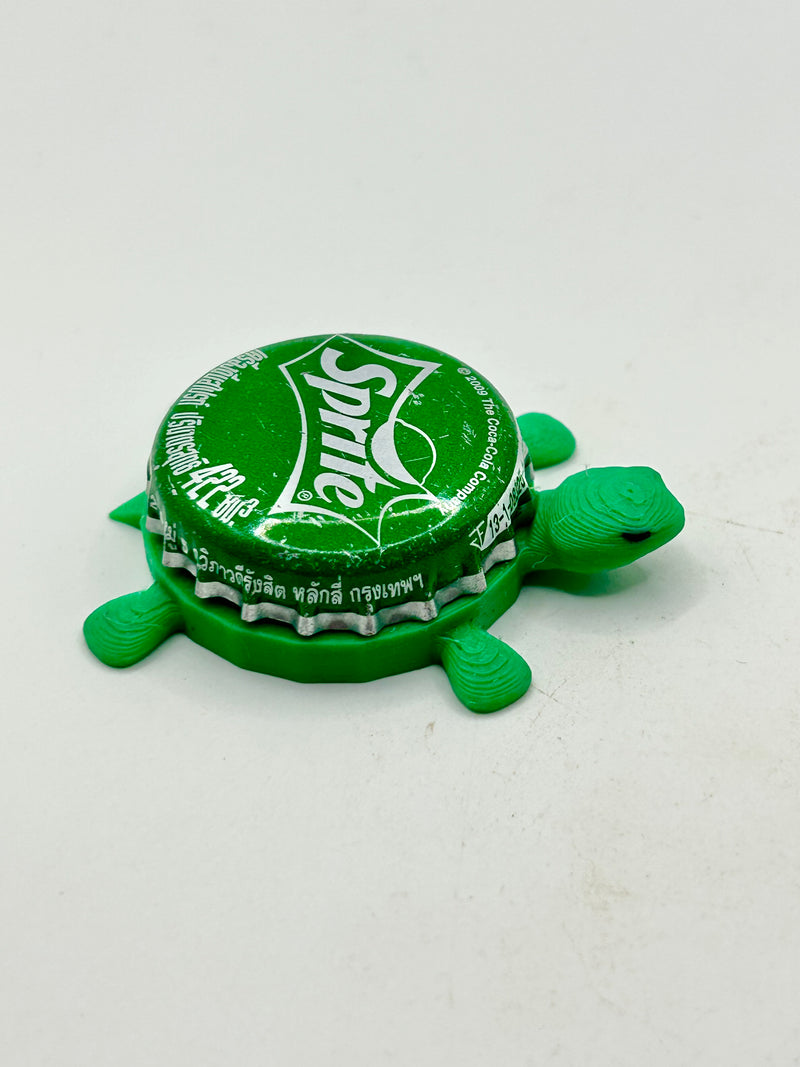 Sprite (International) - Bottle Cap Magnet Turtle Shell Shocked Art