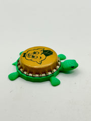 Piggly Wiggly (Vintage) - Bottle Cap Magnet Turtle Shell Shocked Art