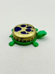Sea Dog Brewing - Bottle Cap Magnet Turtle Shell Shocked Art