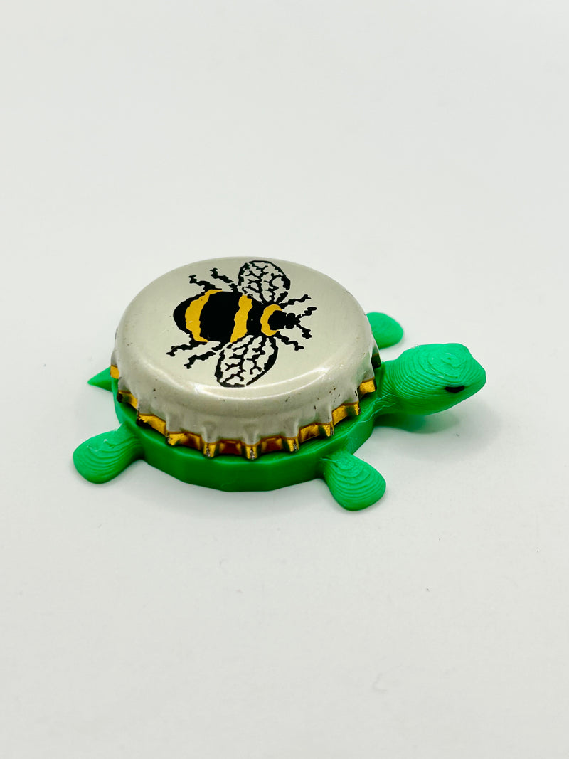 Brakspear Brewing - Bottle Cap Magnet Turtle Shell Shocked Art
