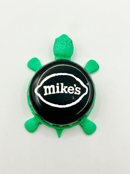Mikes Hard - Bottle Cap Magnet Turtle Shell Shocked Art