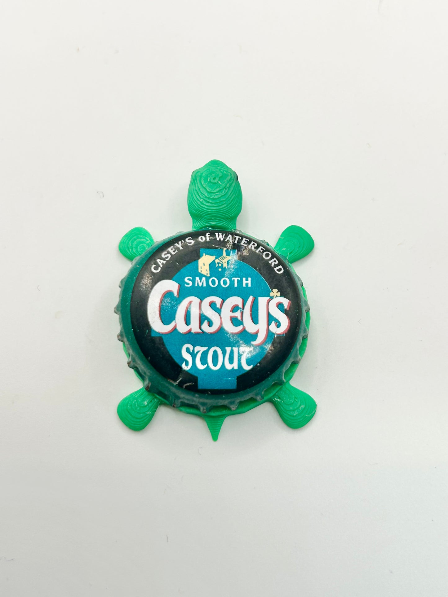 Casey’s Stout - Bottle Cap Magnet Turtle