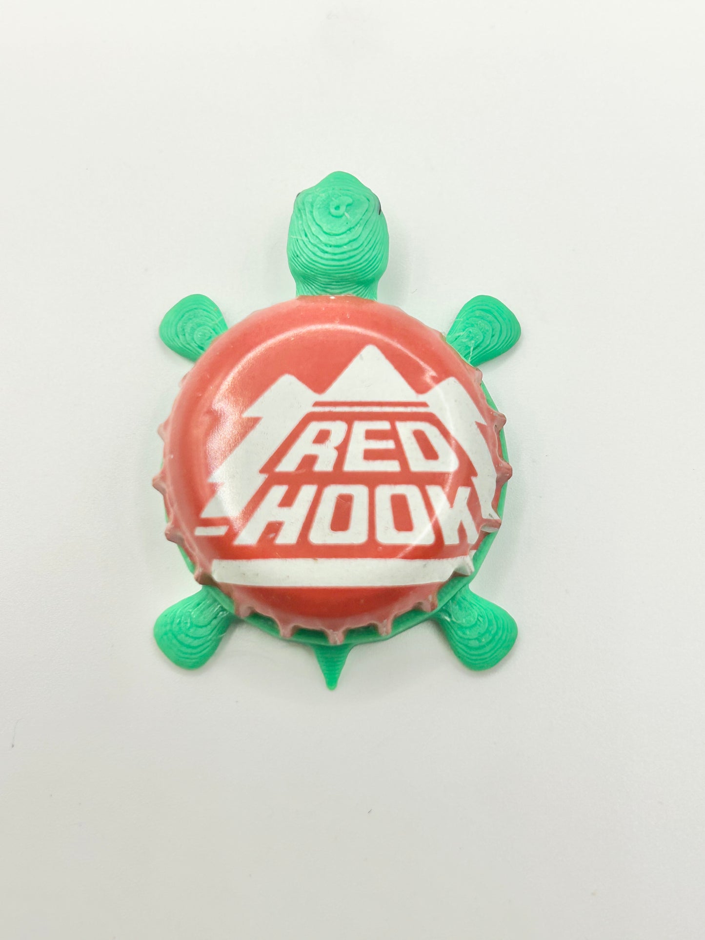 Red Hook Red - Bottle Cap Magnet Turtle
