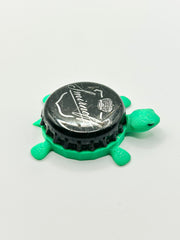 Smirnoff (Vintage Black with Crown) - Bottle Cap Magnet Turtle Shell Shocked Art