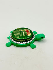 Mello Yello Citrus Soda (Green) - Bottle Cap Magnet Turtle Shell Shocked Art