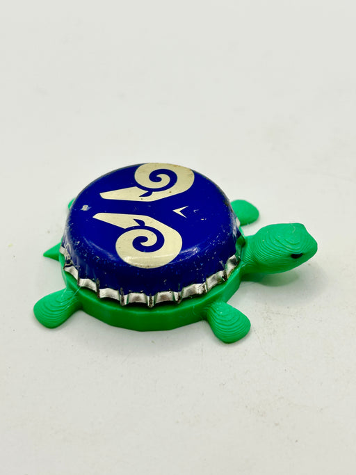 Young’s Beer (Blue) - Bottle Cap Magnet Turtle Shell Shocked Art