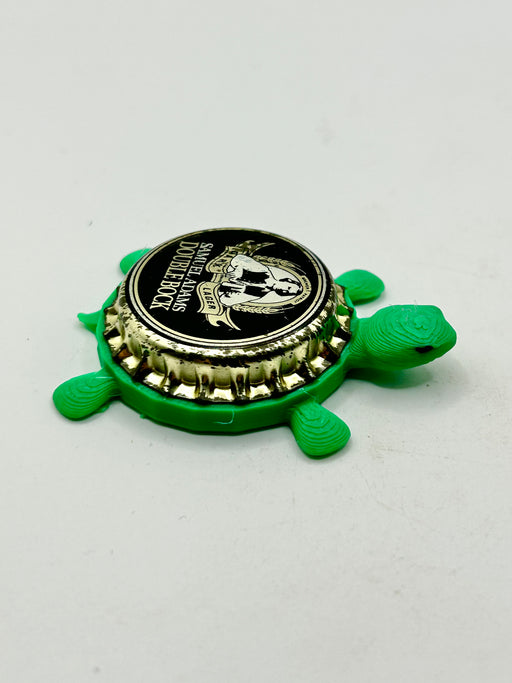Samuel Adams Double Bock (Vintage) - Bottle Cap Magnet Turtle Shell Shocked Art