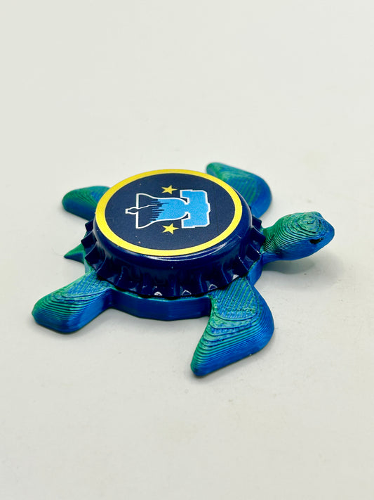 Phillies City Connect - Sea Turtle Bottle Cap Magnet Shell Shocked Art