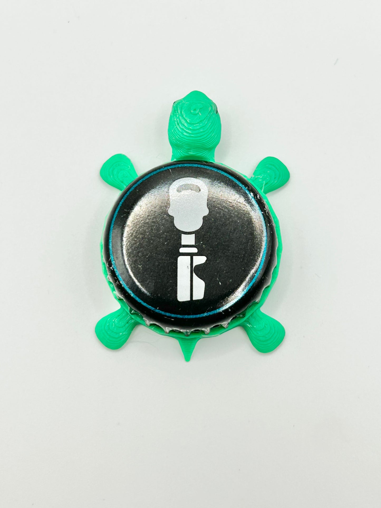 Broken Barrel Brewing (Key) - Bottle Cap Magnet Turtle