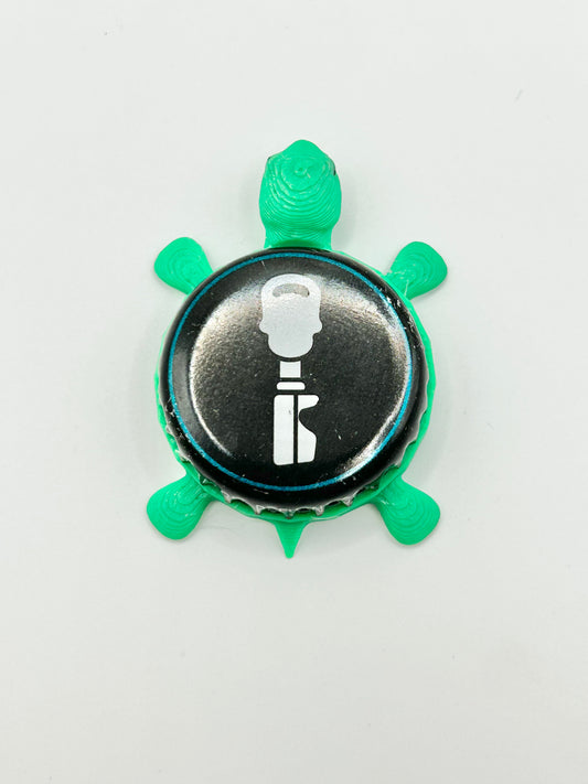 Broken Barrel Brewing (Key) - Bottle Cap Magnet Turtle