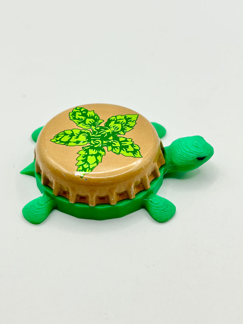 Lone Pint Brewery (Logo 1) - Bottle Cap Magnet Turtle Shell Shocked Art