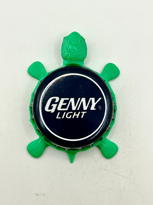 Genny Light - Bottle Cap Magnet Turtle Shell Shocked Art