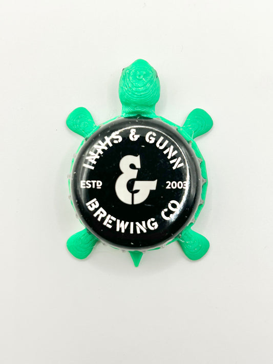 Innis & Gunn Brewing Co (Black Cap) - Bottle Cap Magnet Turtle