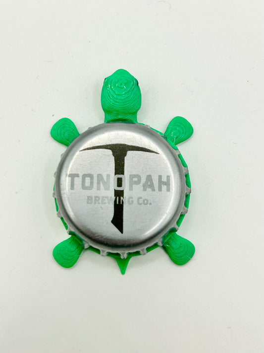 Tonopah Brewing - Bottle Cap Magnet Turtle