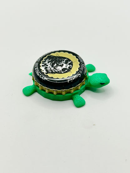 Smuttynose Brewery (Large Seal) - Bottle Cap Magnet Turtle Shell Shocked Art