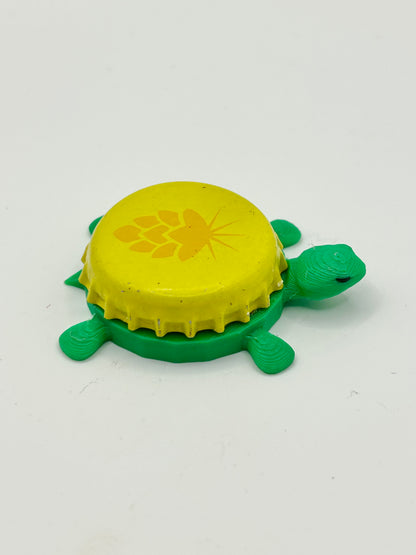 Bell's Larry’s Latest Sour Ale - Bottle Cap Magnet Turtle Shell Shocked Art