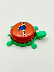 Wild Goose Brewery (Red) - Bottle Cap Magnet Turtle Shell Shocked Art
