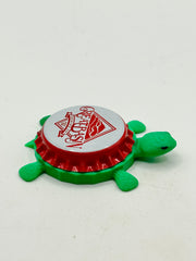 Great Basin Brewing (Red) - Bottle Cap Magnet Turtle Shell Shocked Art