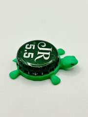 James Ready 5.5 - Bottle Cap Magnet Turtle Shell Shocked Art
