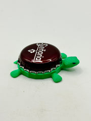 Senorial Sangria - Bottle Cap Magnet Turtle Shell Shocked Art
