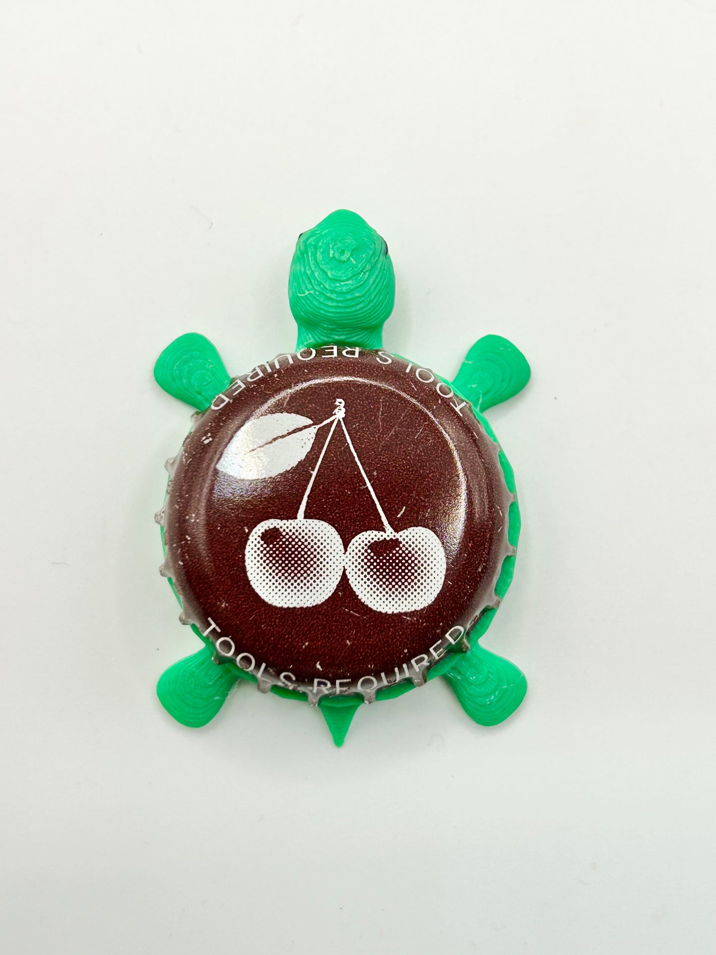 Full Sail Cherries - Bottle Cap Magnet Turtle