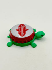 Philadelphia Brewing - Bottle Cap Magnet Turtle Shell Shocked Art