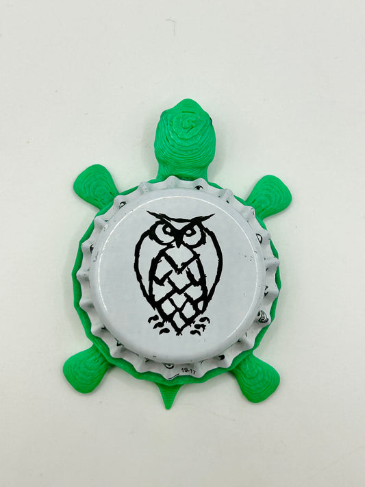 Night Shift Brewing - Bottle Cap Magnet Turtle