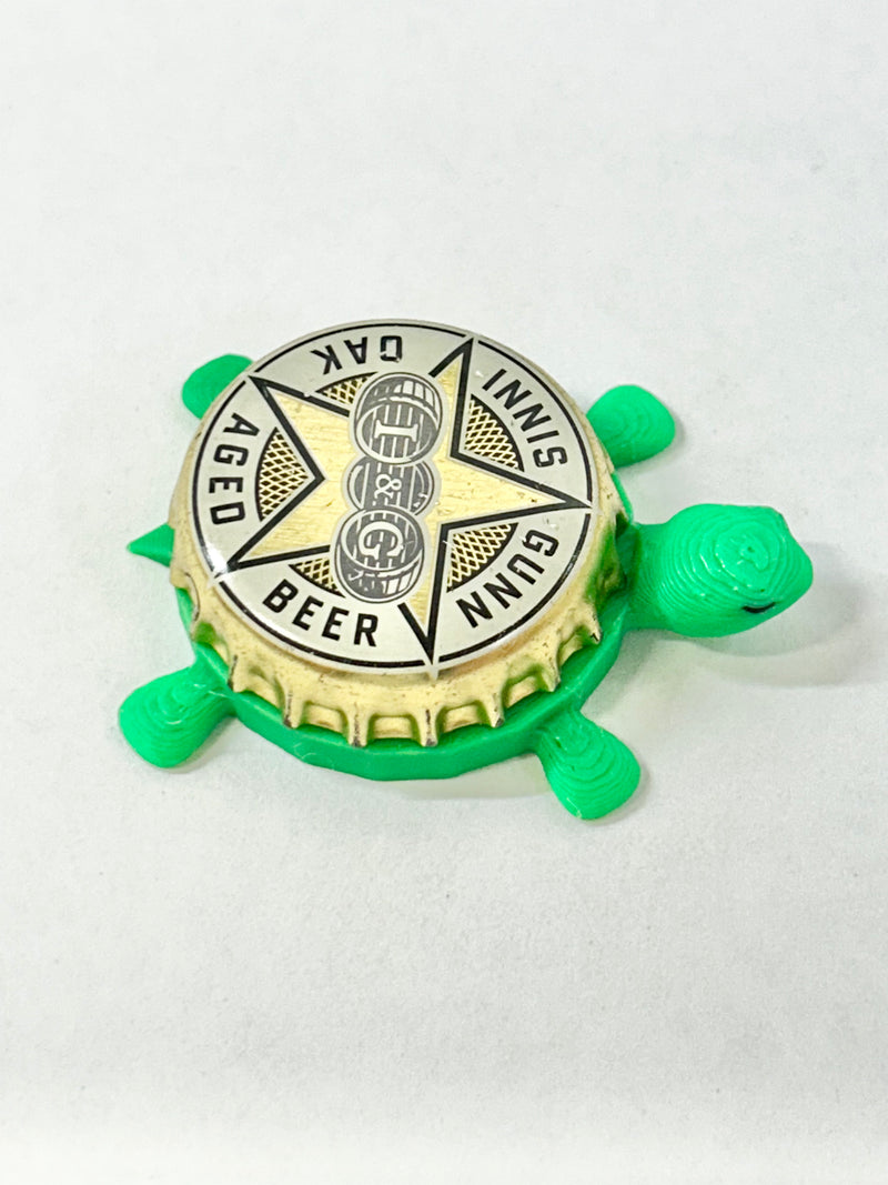 Innis & Gunn Oak Aged Beer - Bottle Cap Magnet Turtle Shell Shocked Art