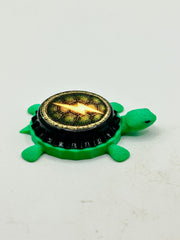 Lightning Bolt Shell - Bottle Cap Magnet Turtle (Copy) Shell Shocked Art
