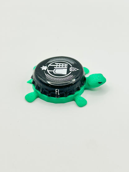 Southern Tier Brewing (Logo Only) - Bottle Cap Magnet Turtle Shell Shocked Art